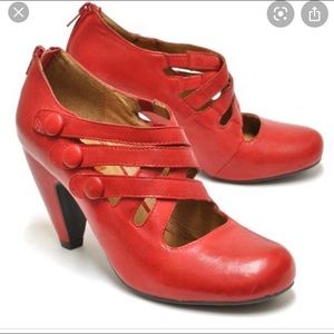 Miz Mooz ‘Scarlett’ pumps in red. 8
